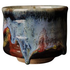 Hagi-ware Shawn (tea bowl) by famous Seigan Yamane