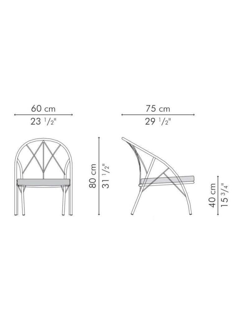 Hagia Easy Armchair by Cobonpue For Sale at 1stDibs