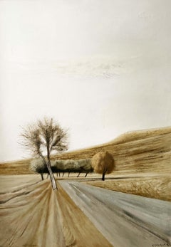 Landscape Armenian, Hagop Hagopian, Contemporary painting.