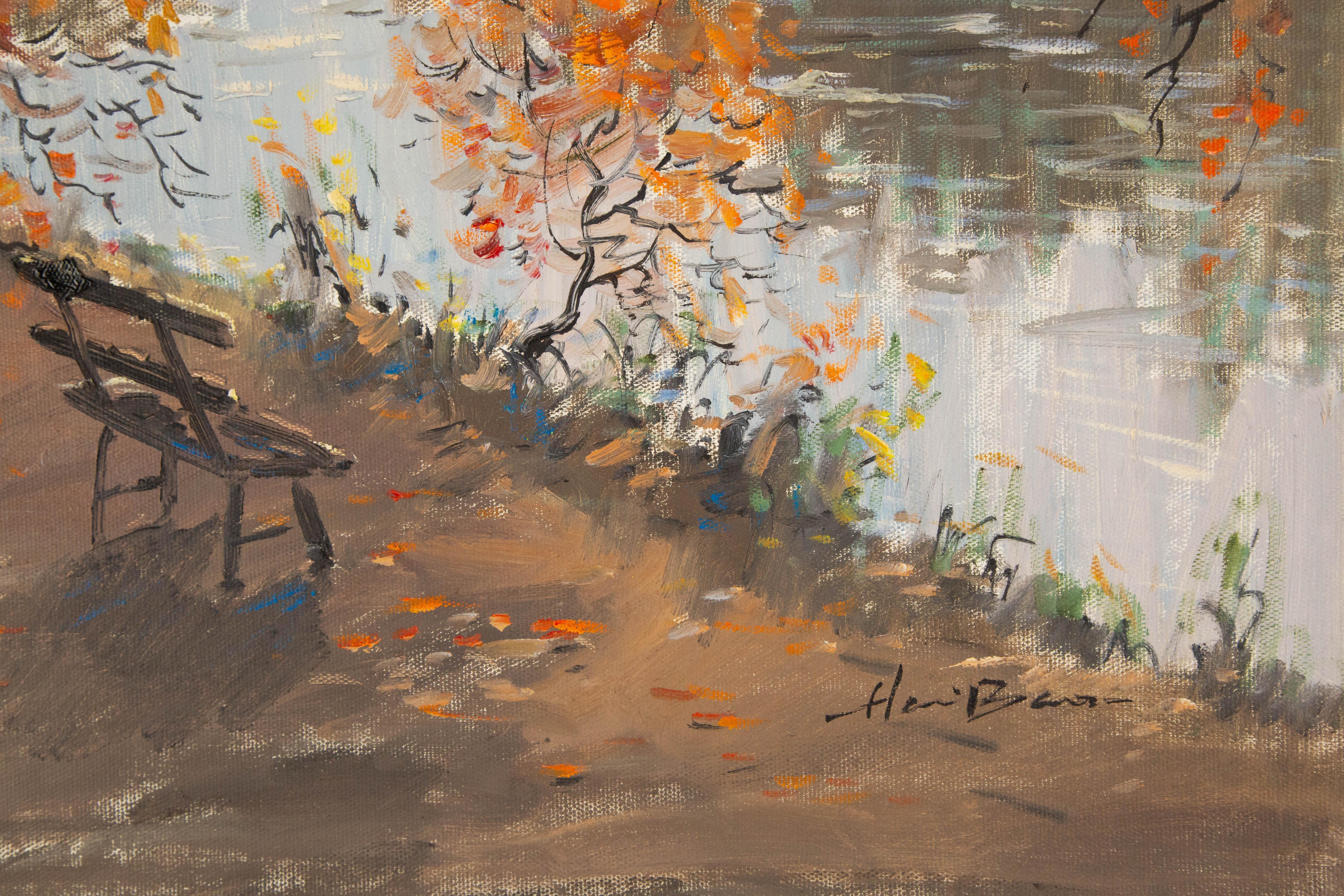 Haibao Chen Óleo sobre lienzo original contemporáneo 