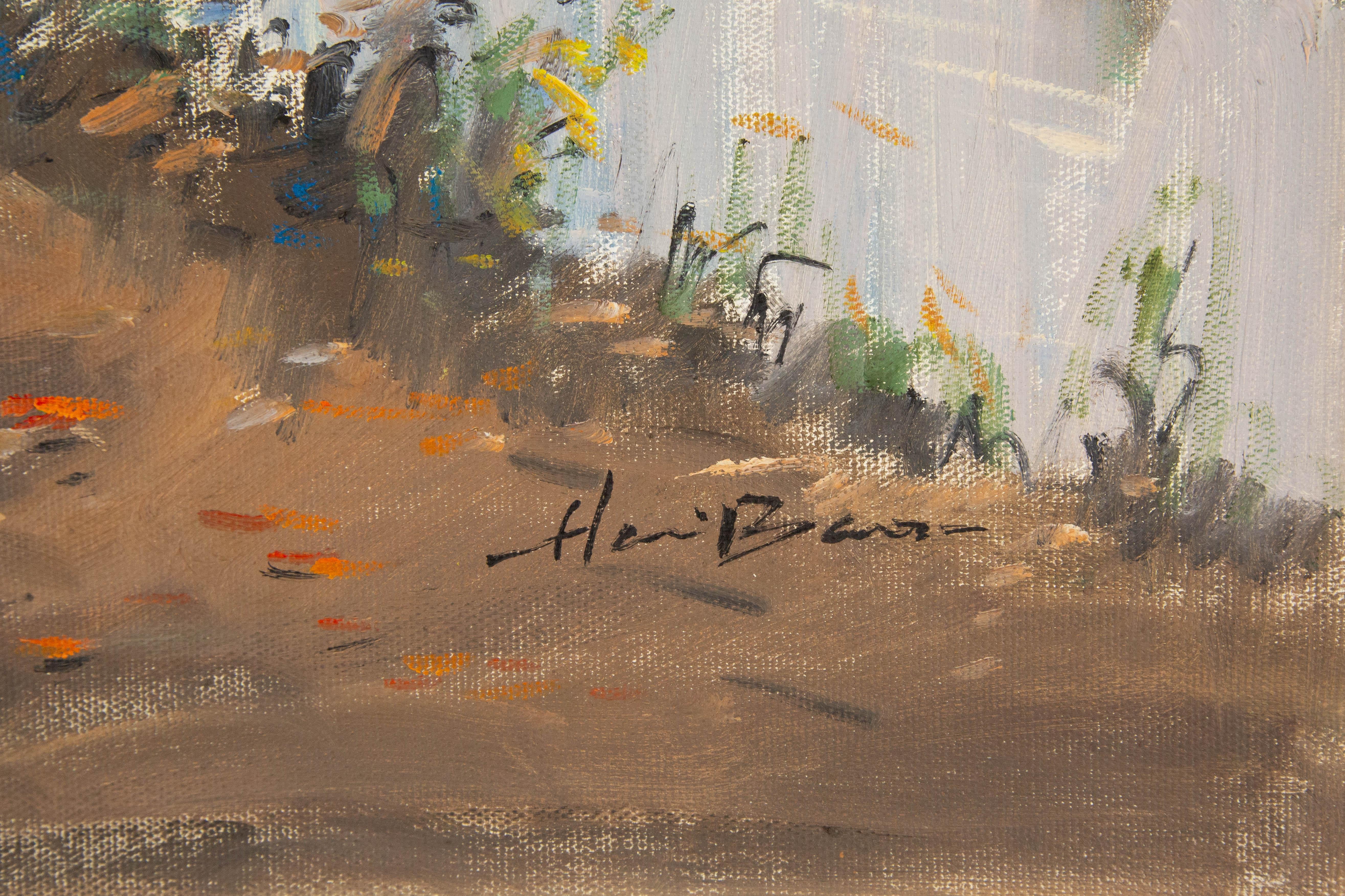 Haibao Chen Óleo sobre lienzo original contemporáneo 