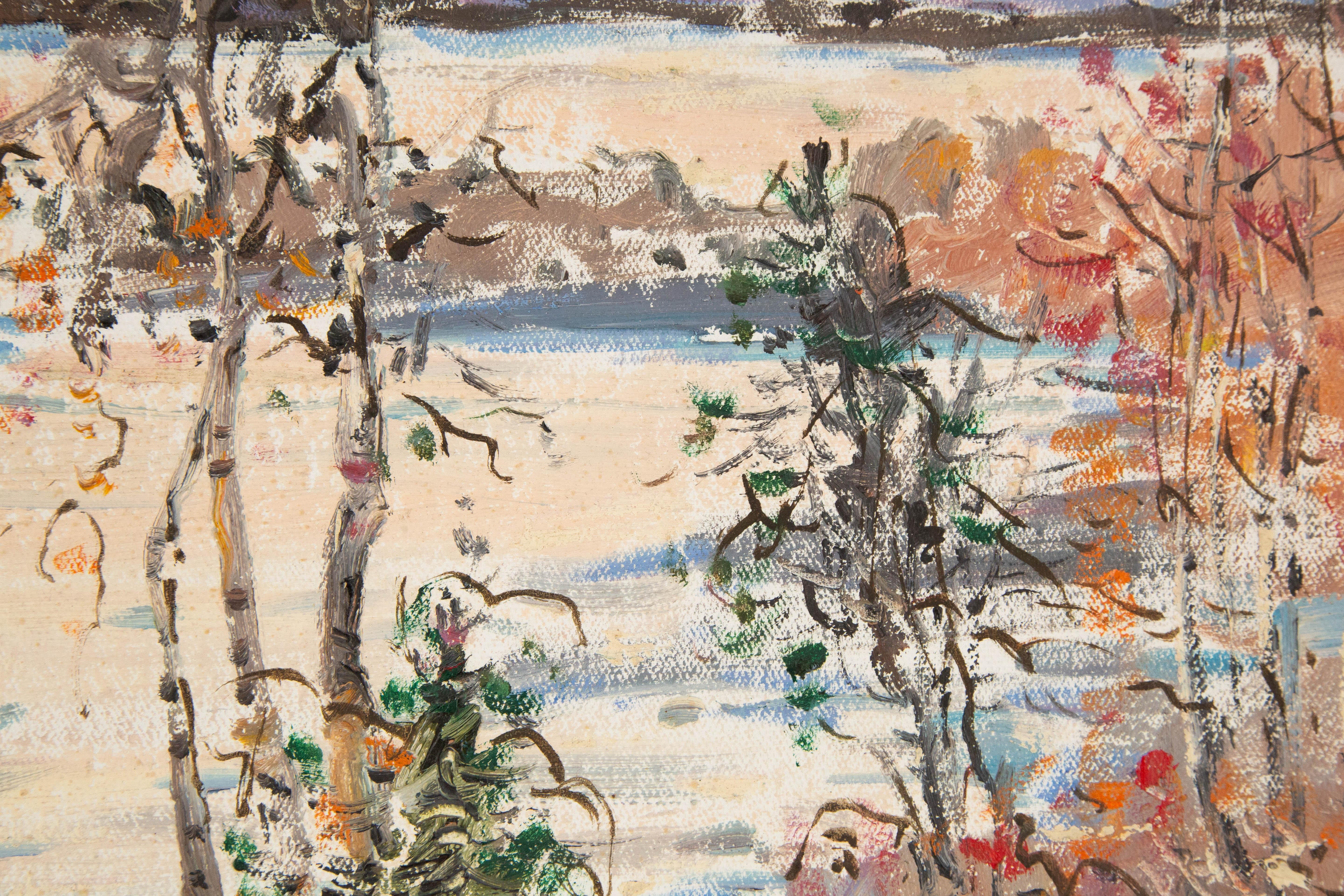 Haibao Chen Óleo sobre lienzo original contemporáneo 
