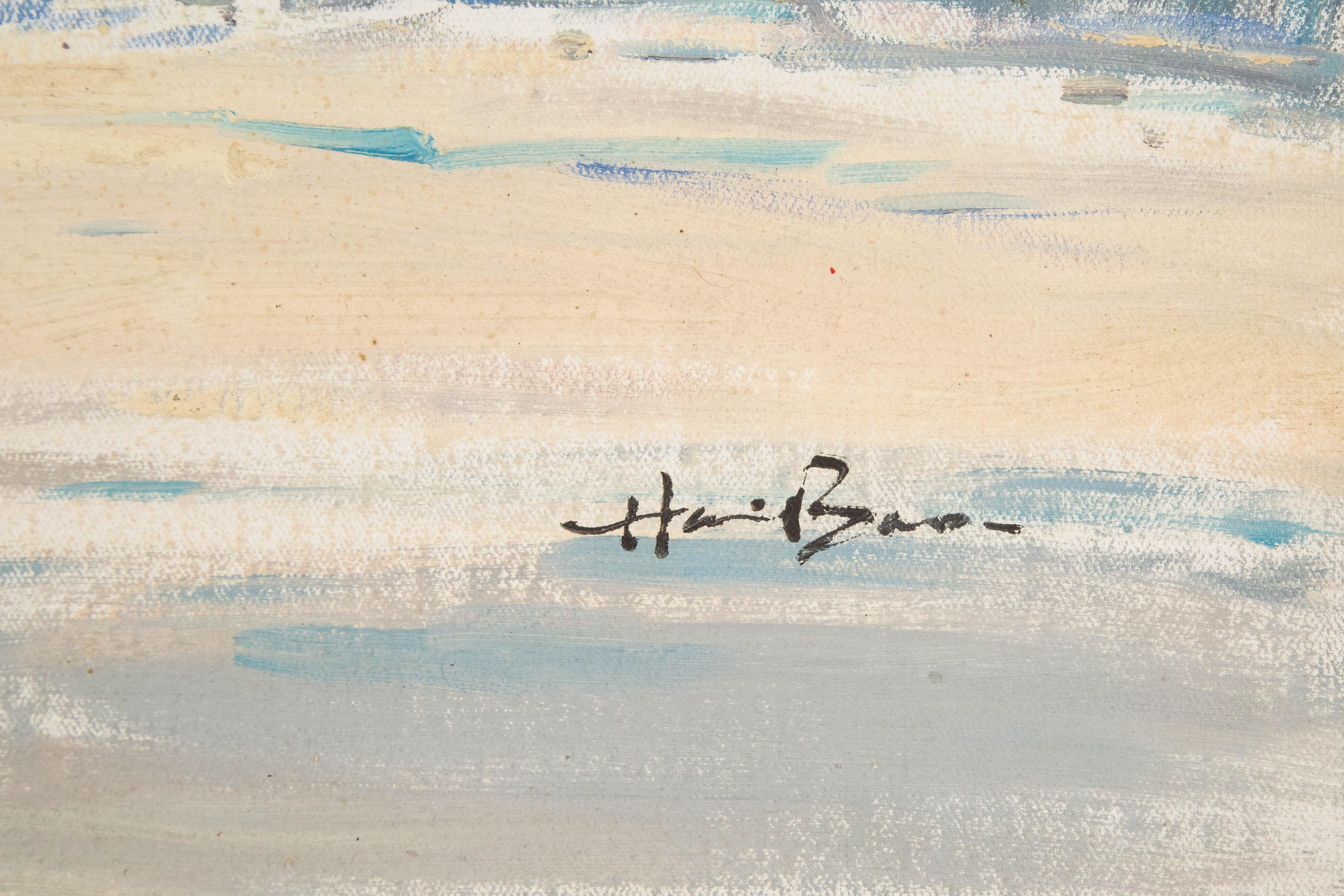 Haibao Chen Óleo sobre lienzo original contemporáneo 