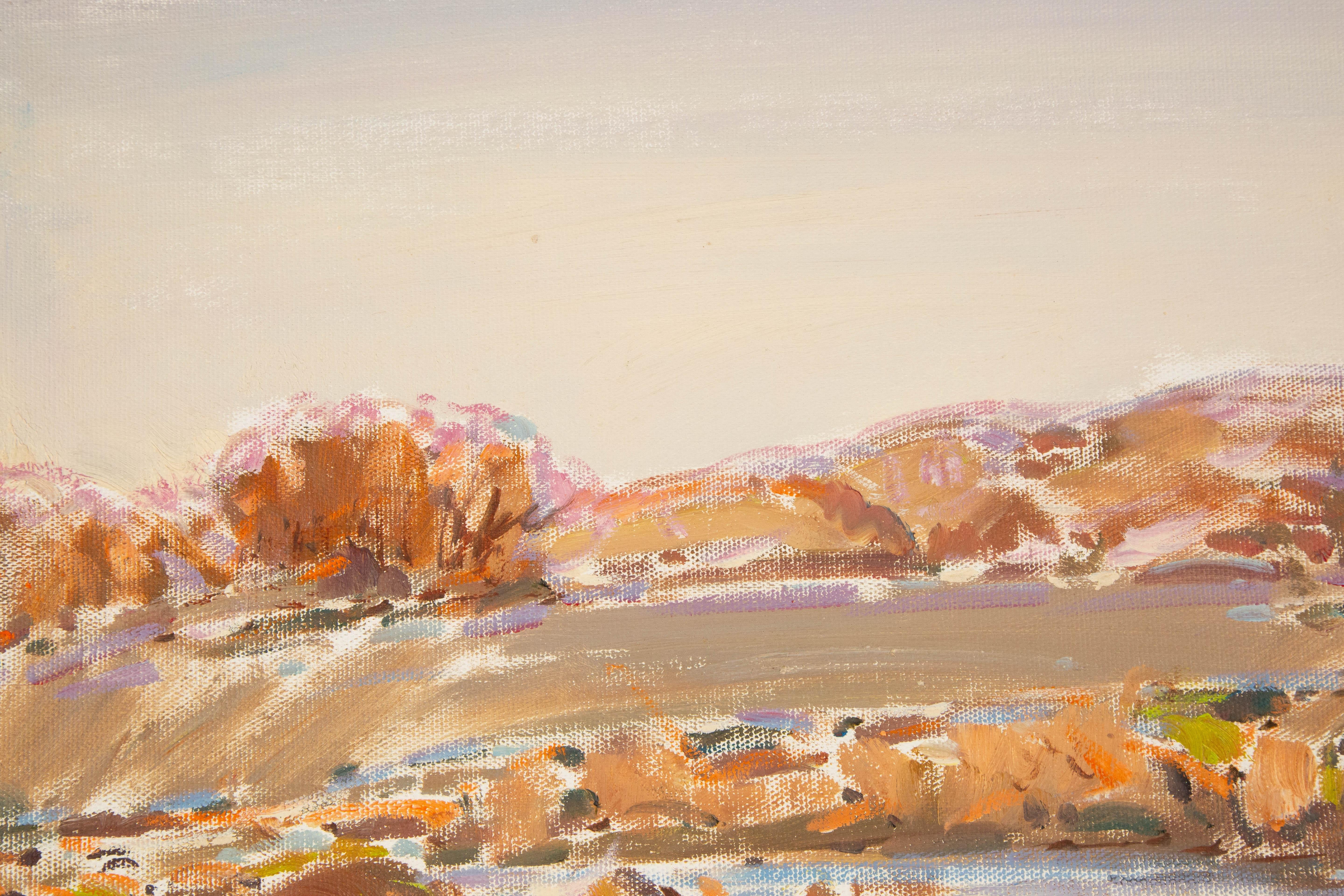 Haibao Chen Impressionist Original Öl auf Leinwand 