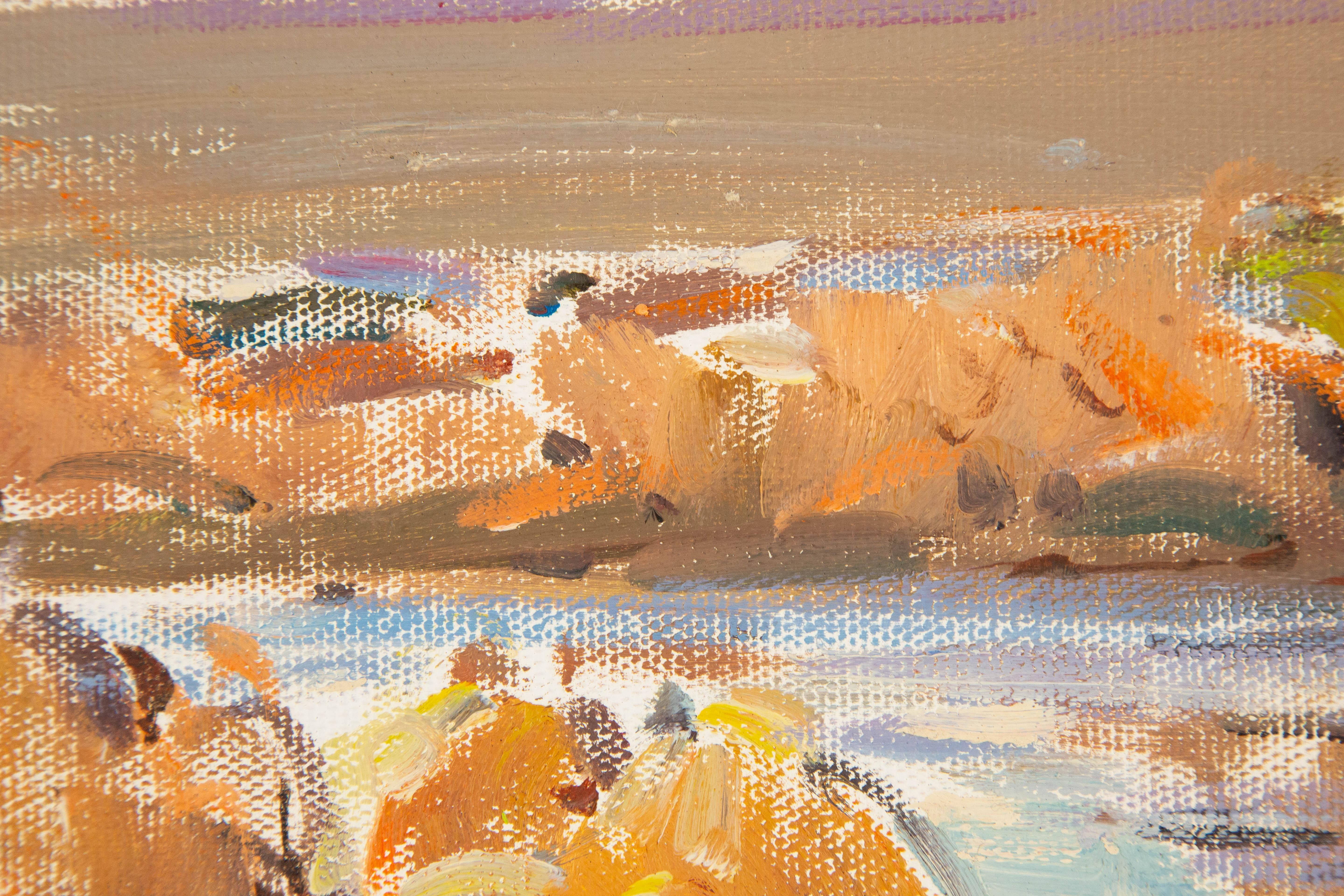 Haibao Chen Impressionist Original Öl auf Leinwand 