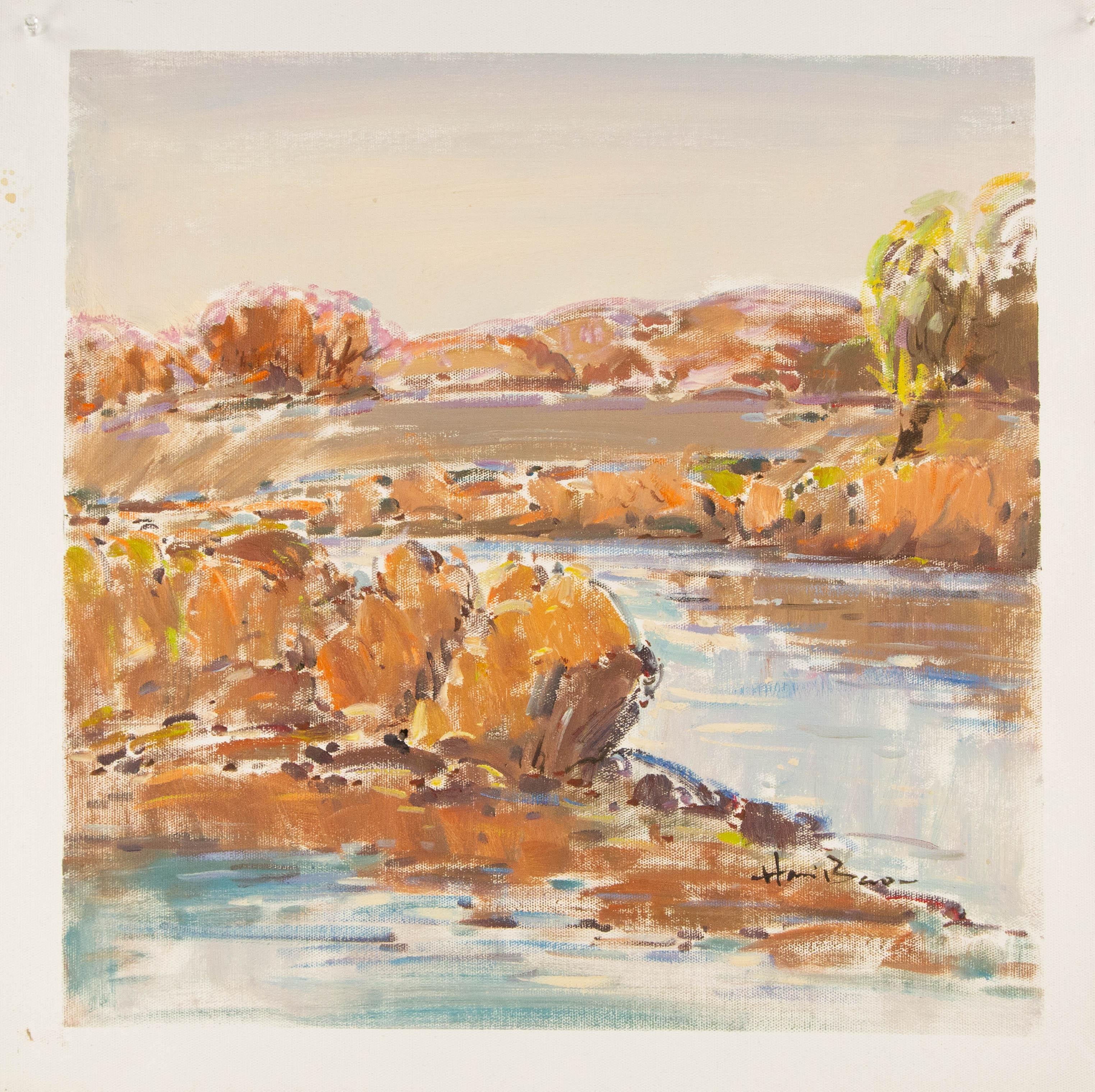 Haibao Chen Impressionist Original Öl auf Leinwand 