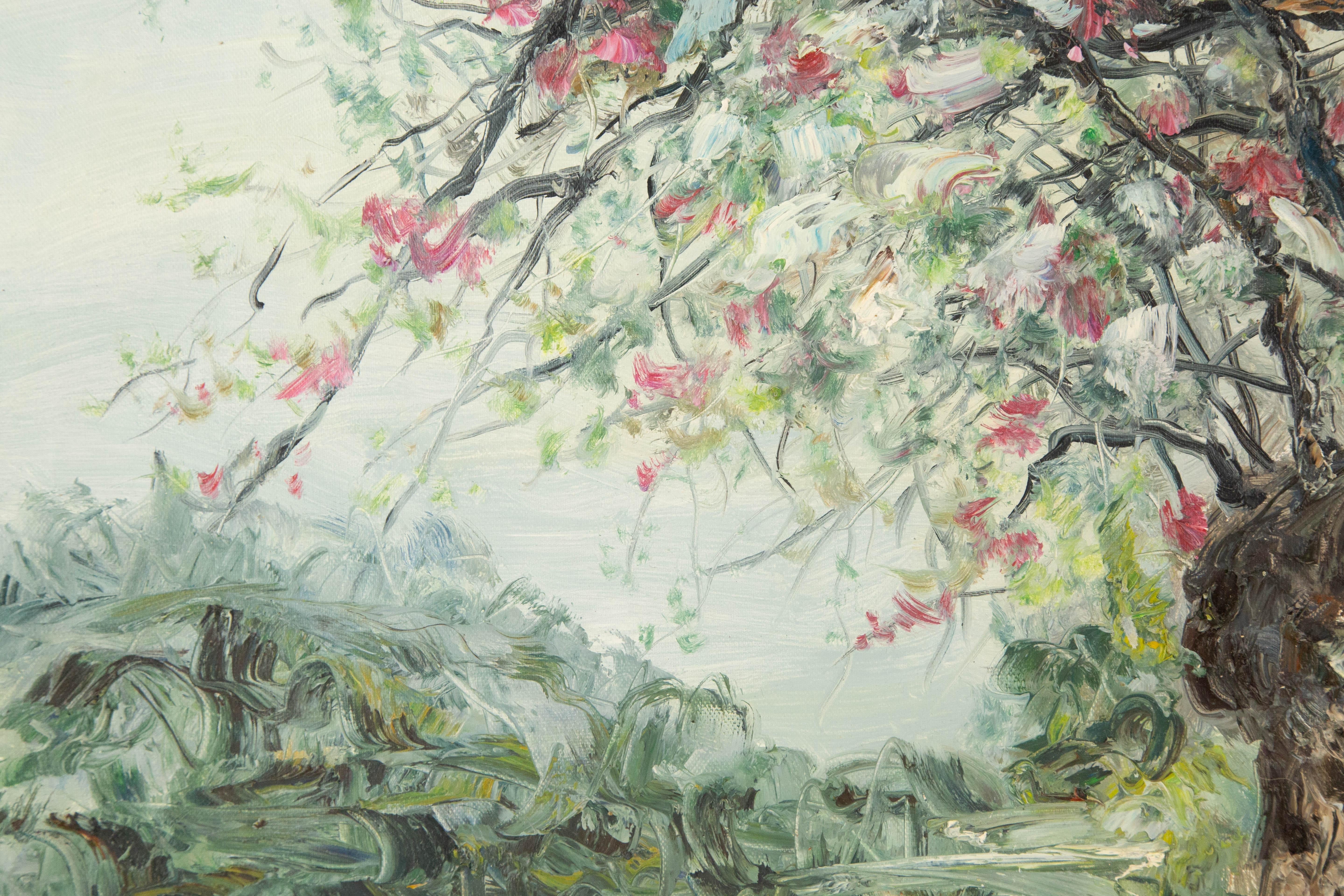 Haibo Chao - Olio su tela originale contemporaneo 