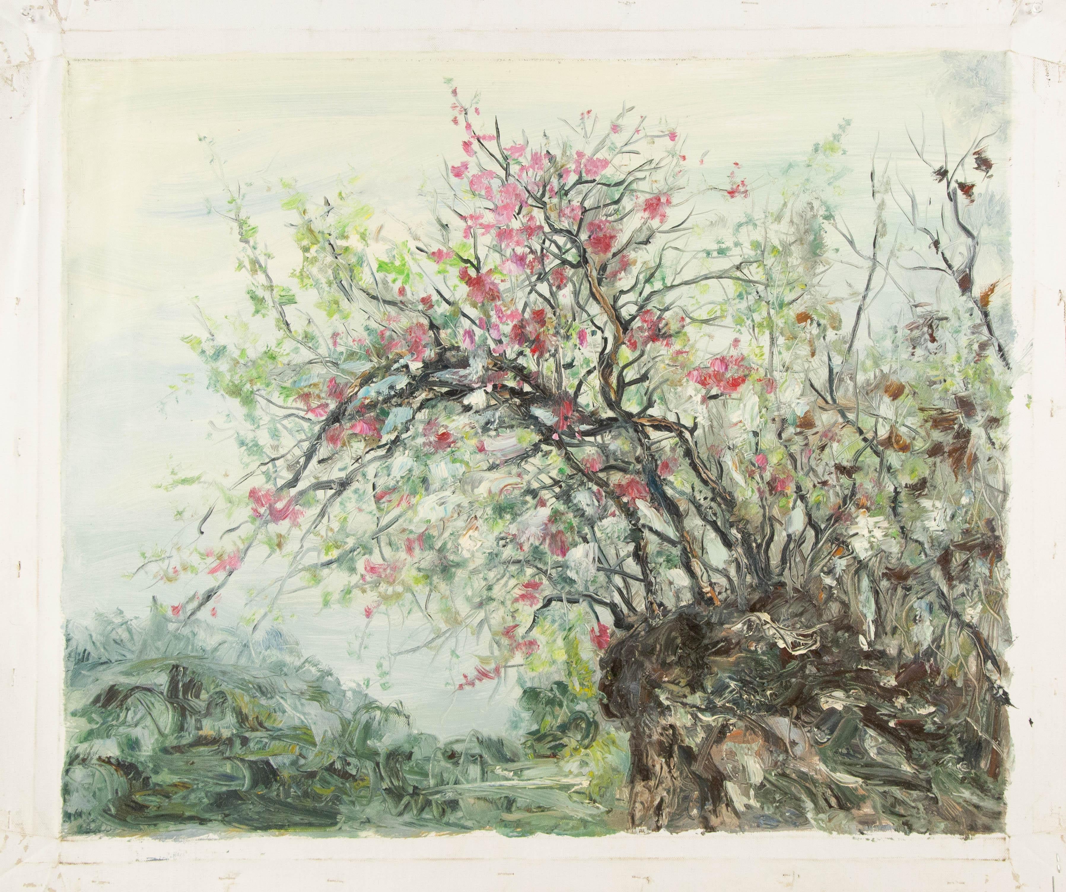 Haibo Chao - Olio su tela originale contemporaneo 