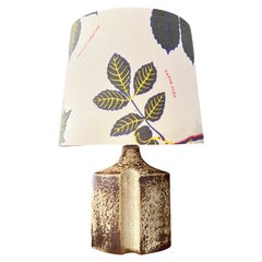 Haico Nitzsche for Danish Søholm Sculptural Stoneware Table Lamp, 1970s