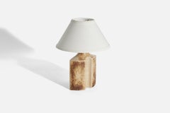Haico Nitzsche, lampada da tavolo modello 1219-1, gres smaltato, Søholm, Danimarca, anni ’70