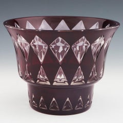 Haida-Art-Déco-Glasvase, um 1925