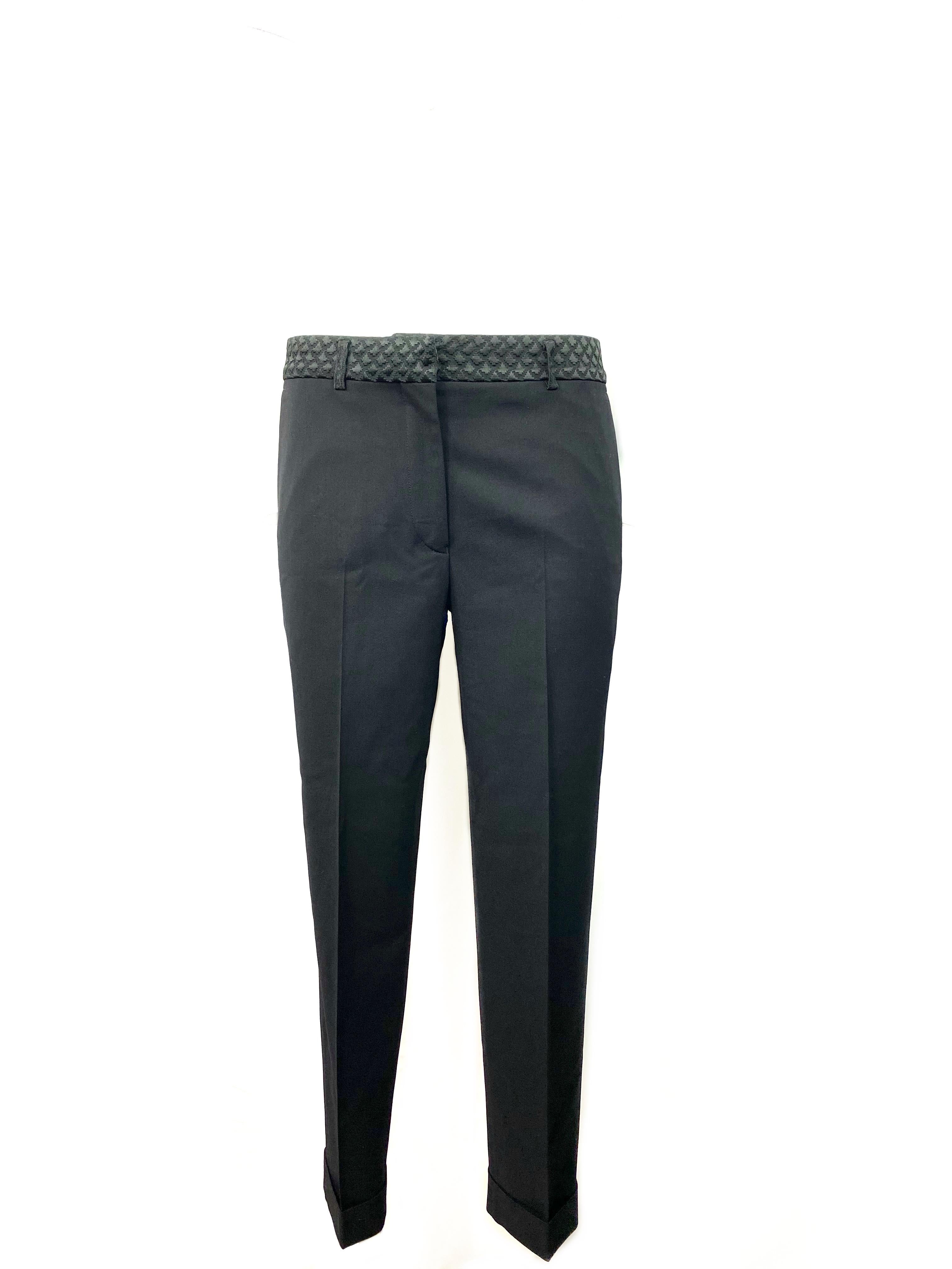 Haider Achermann Black Silk Tuxedo Blazer and Wool Pants Suit Set For Sale 5