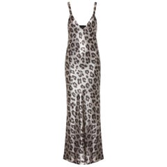 Haider Ackermann Andomeda Leopard-Print Maxi Dress