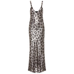 Haider Ackermann Andomeda Leopard-Print Maxi Dress 