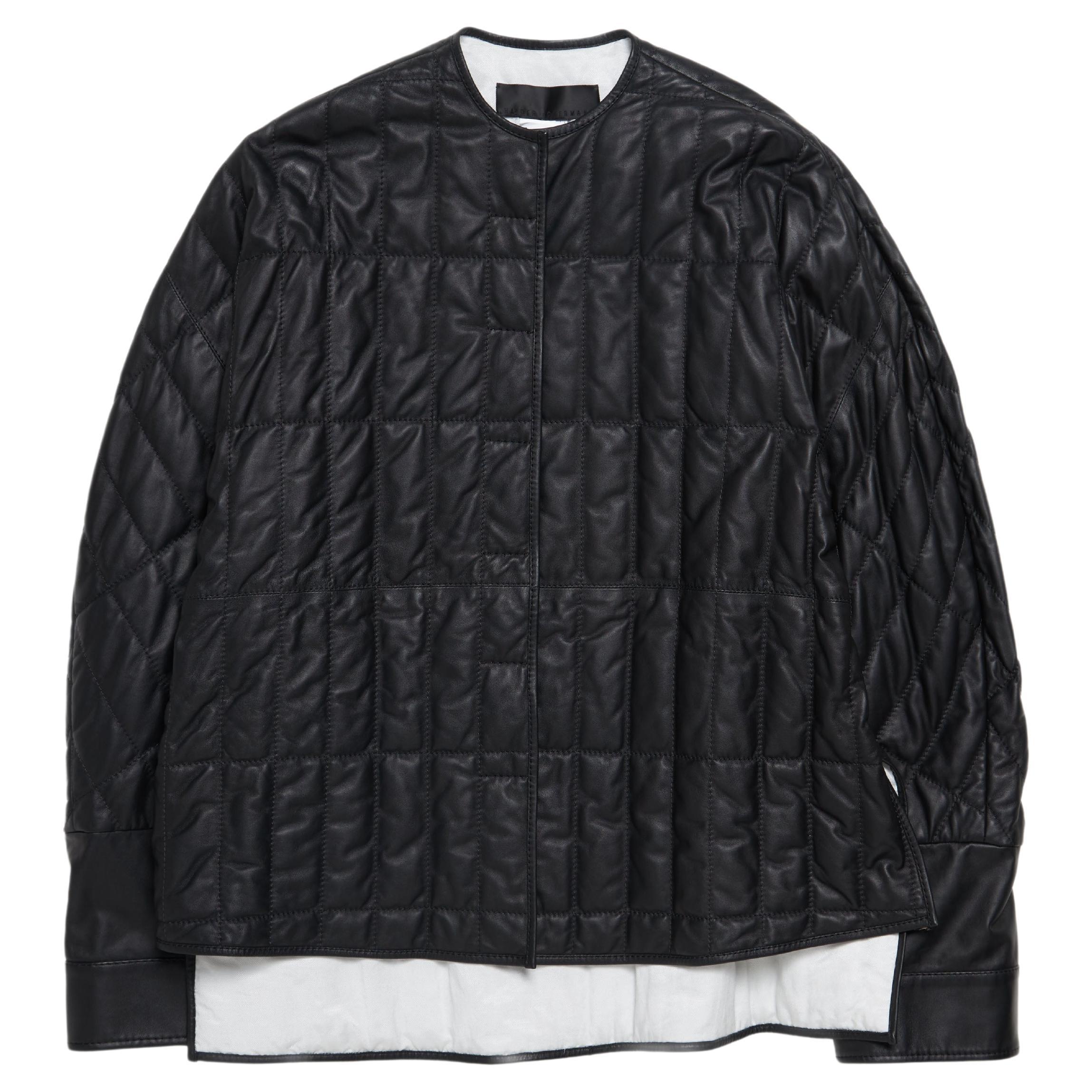 Haider Print HAIDER ACKERMANN black white floral print long sleeve cotton shirt S ...