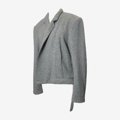 Haider Ackermann F/W 2014 Cropped Wide Blazer