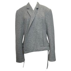 Haider Ackermann F/W 2014 Cropped Wide Blazer