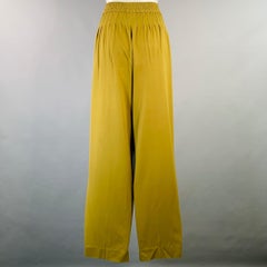 HAIDER ACKERMANN Size S Olive Green Viscose Elastic Waistband Casual Pants