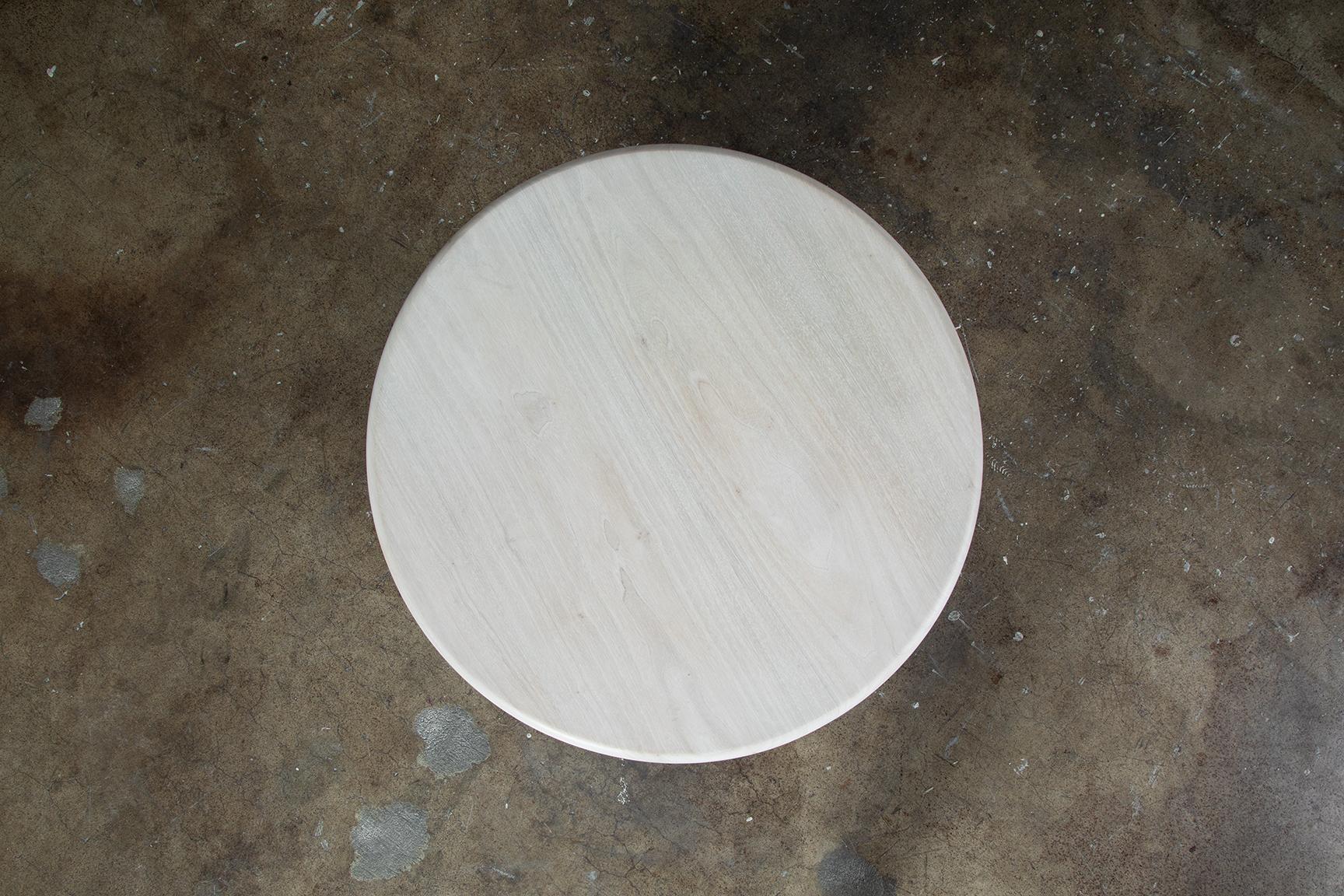 Contemporary HAIDER Side Table 'Short, Circle' For Sale