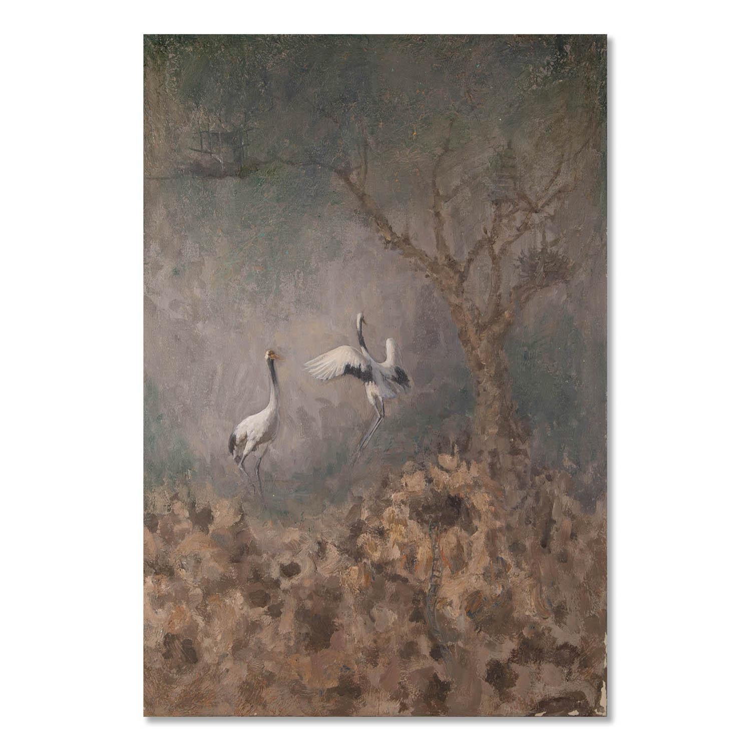  Título: Niebla Gris I
 Técnica: Óleo sobre lienzo
 Tamaño: 31 x 21 pulgadas
 Marco: Opciones de enmarcado disponibles
 Estado de conservación: El cuadro parece estar en excelentes condiciones.
 
 Año: 2013
 Artista: HaiJun Chen
 Firma: Firmado
