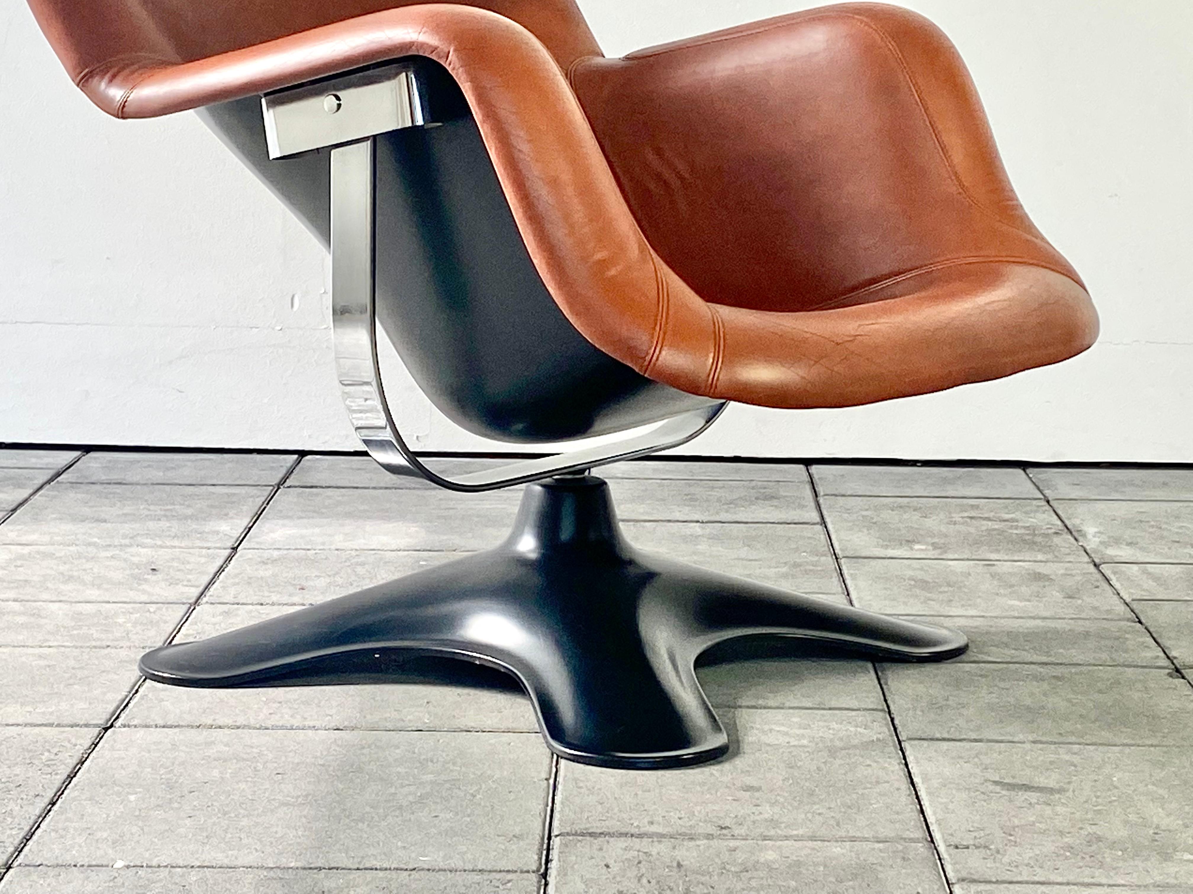 Haimi Oy Karuselli Lounge Chair Designed by Yrjö Kukkapuro For Sale 7