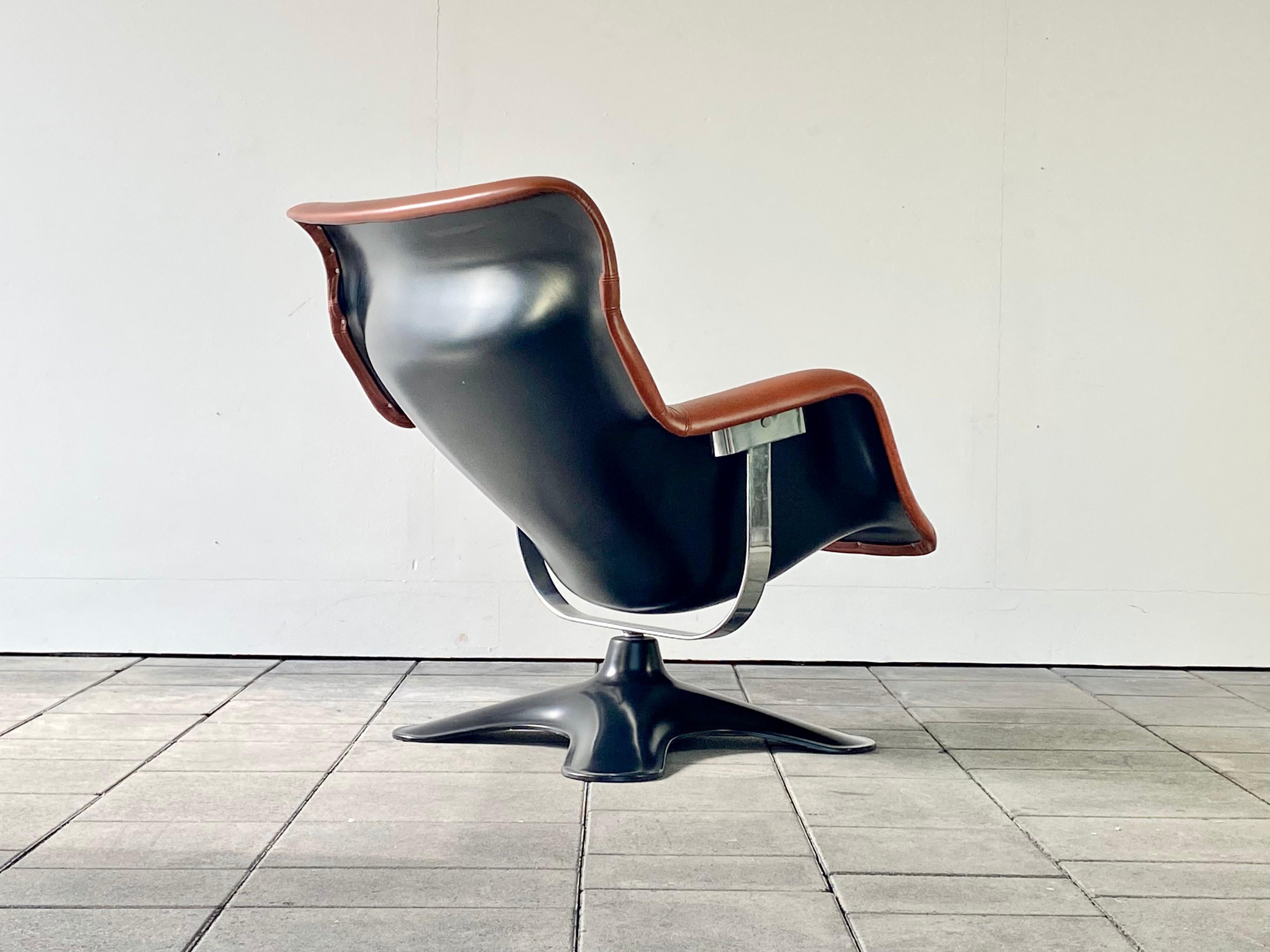 Haimi Oy Karuselli Lounge Chair Designed by Yrjö Kukkapuro For Sale 8