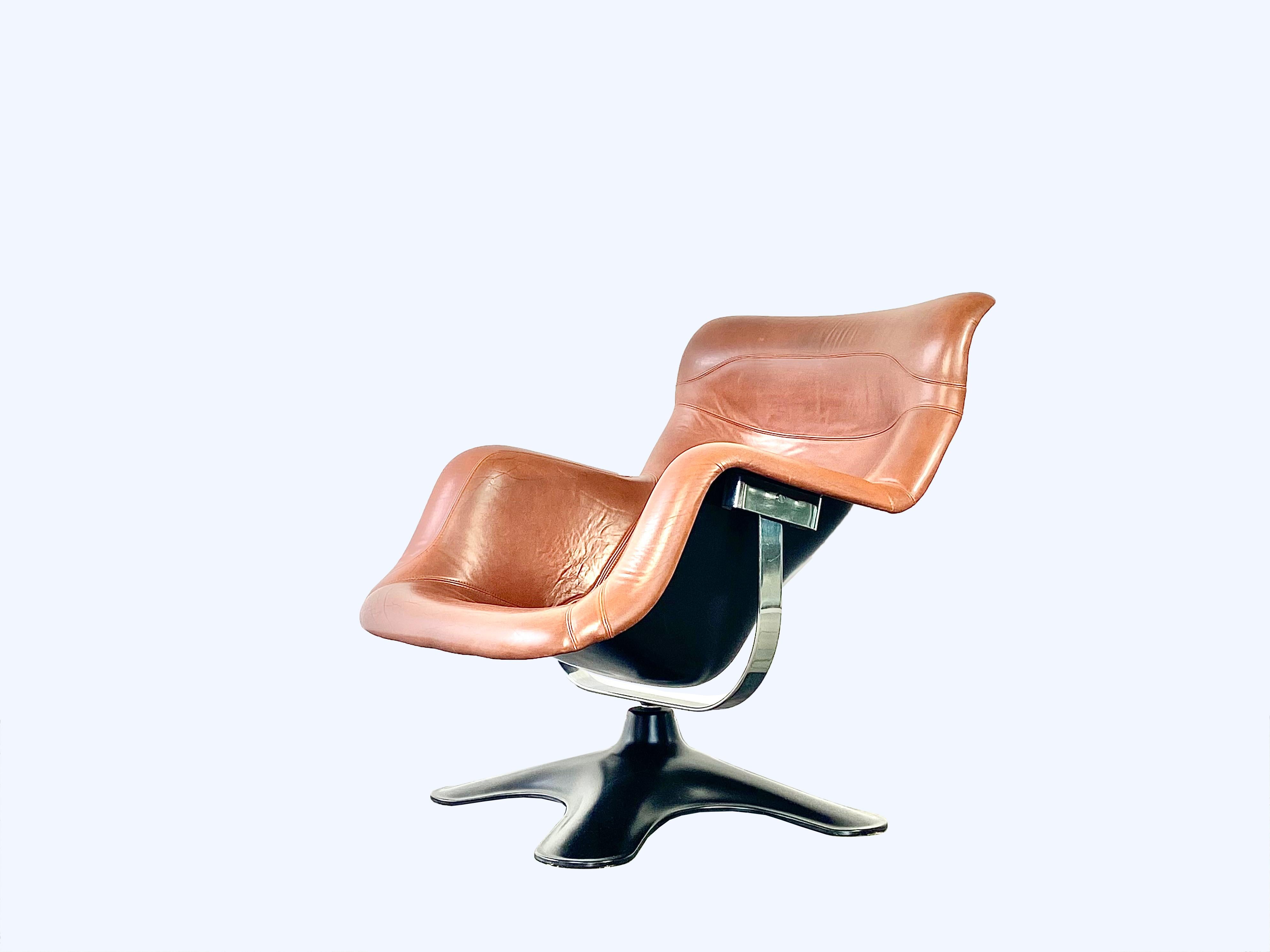 Haimi Oy Karuselli Lounge Chair Designed by Yrjö Kukkapuro For Sale at  1stDibs | karuselli chair