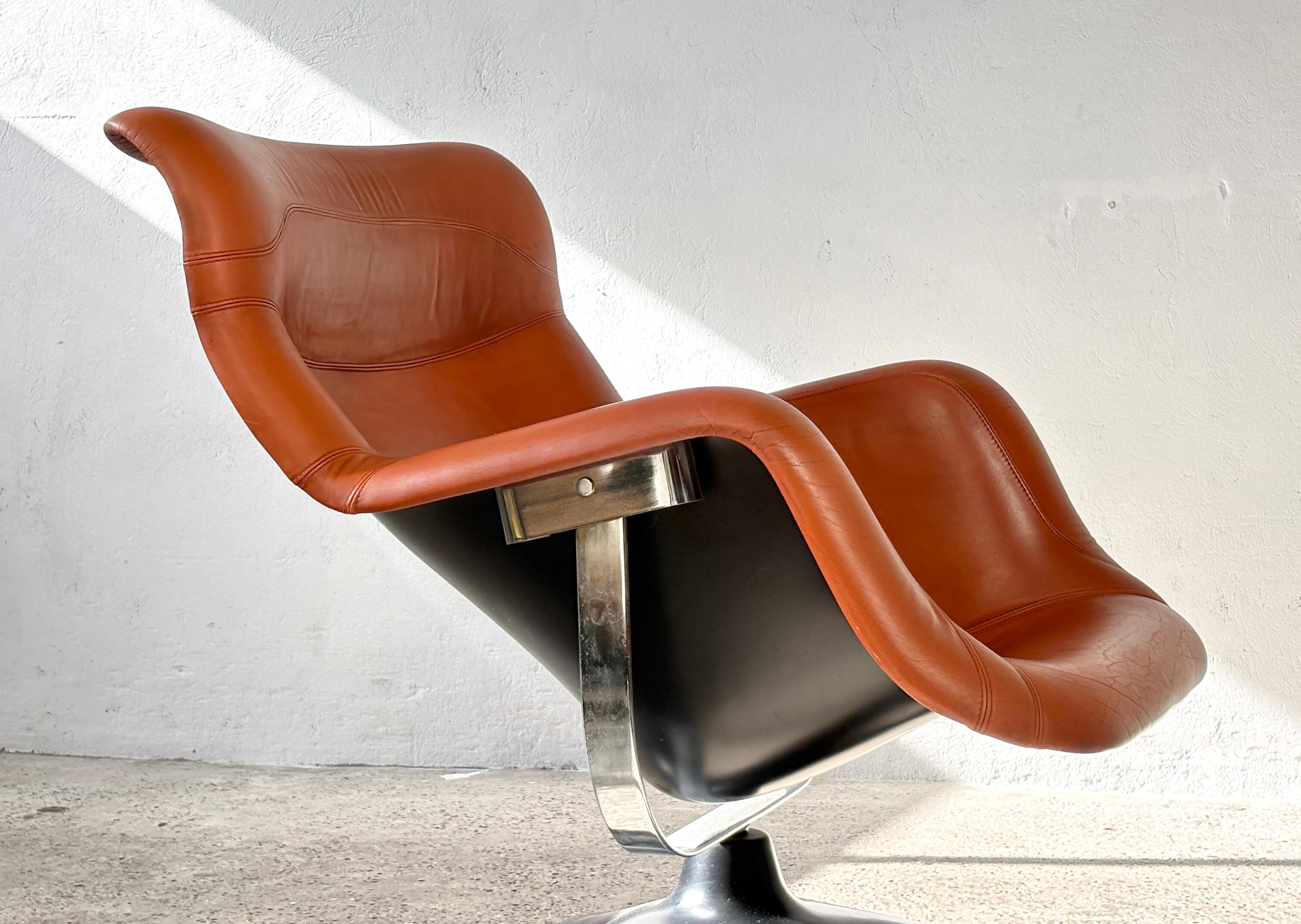Scandinave moderne Haimi Oy Chaise longue Karuselli Designée par Yrjö Kukkapuro en vente