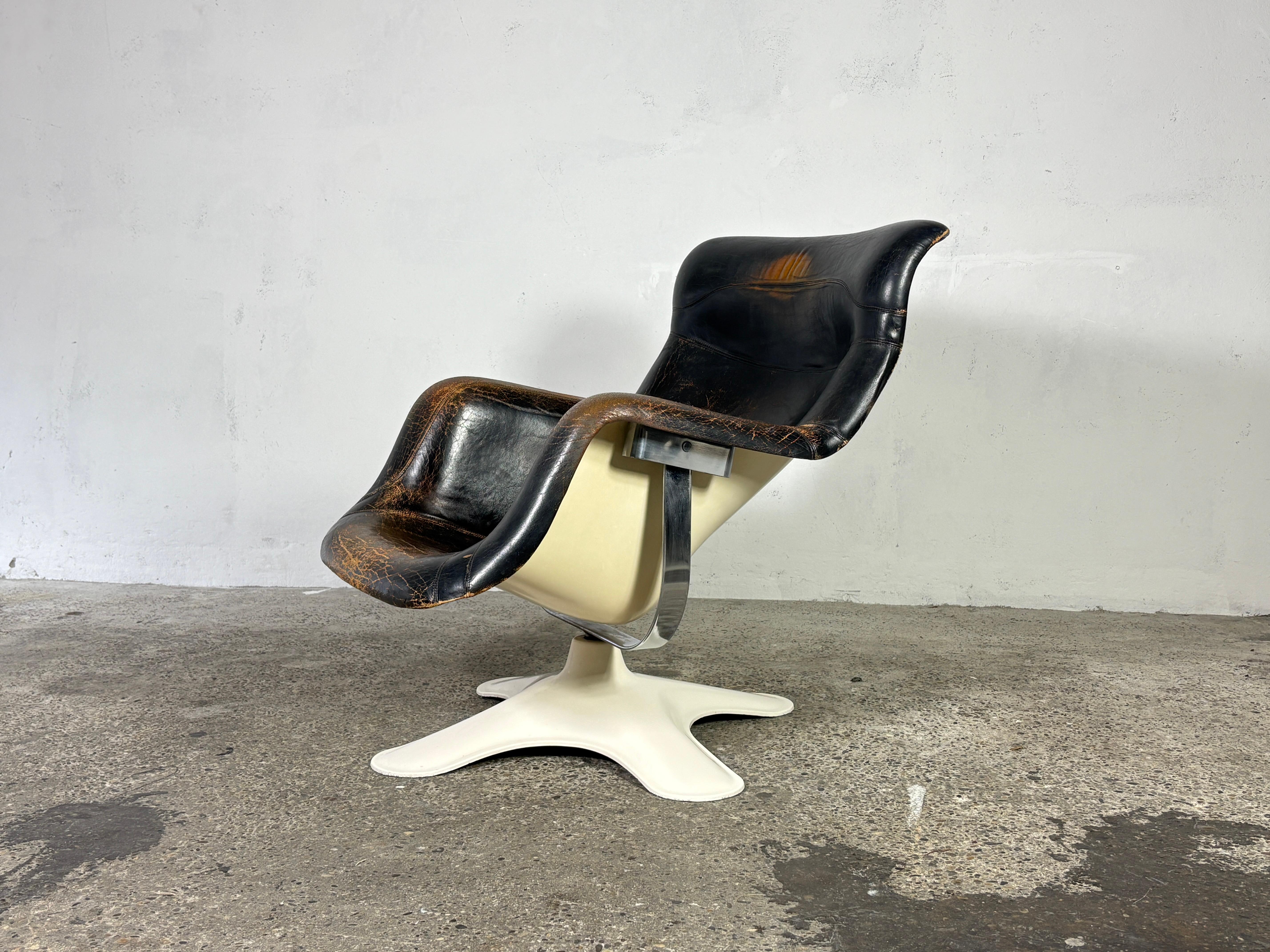 Scandinave moderne Haimi Oy Chaise longue Karuselli Designée par Yrjö Kukkapuro en vente