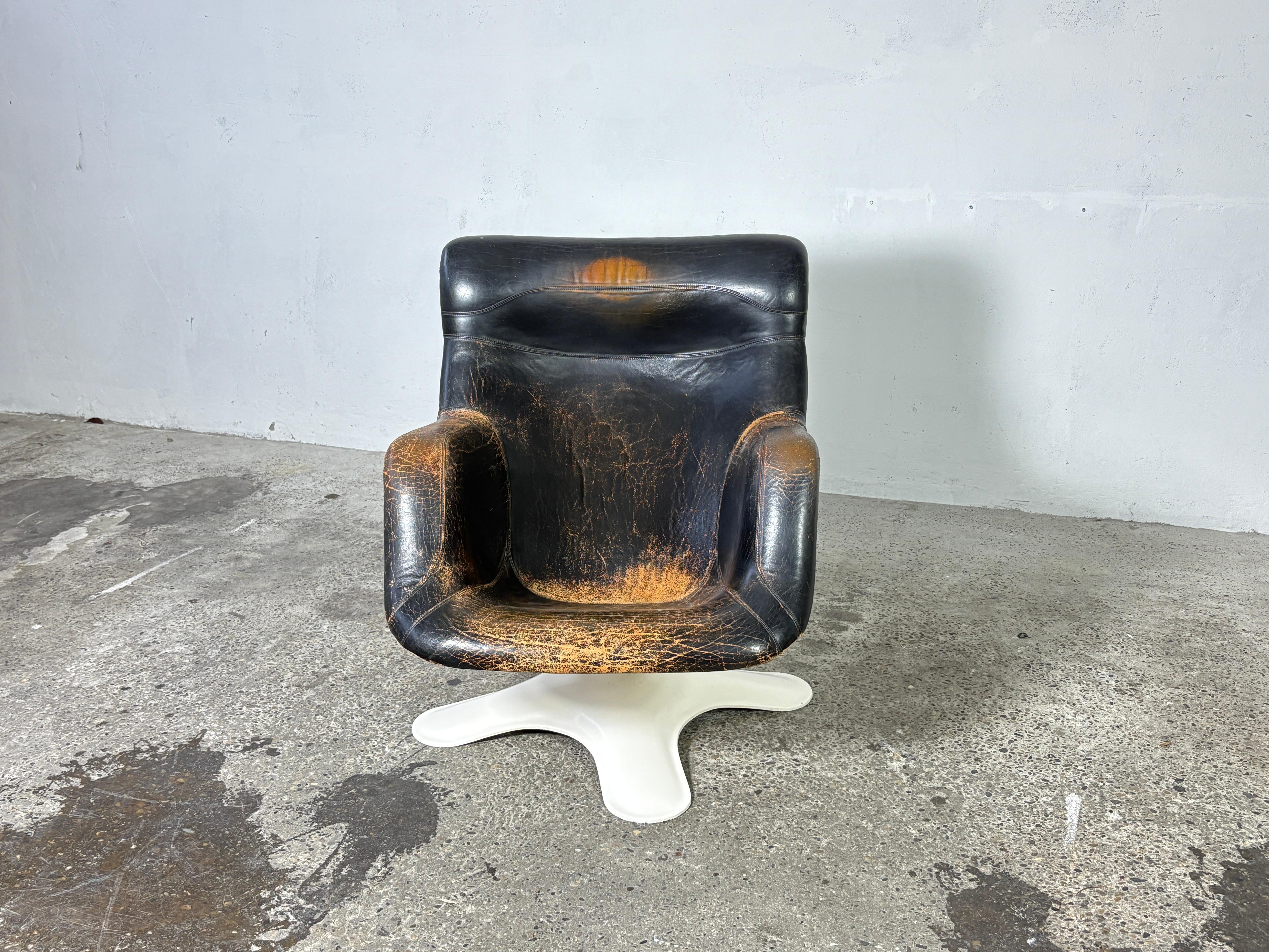 Haimi Oy Chaise longue Karuselli Designée par Yrjö Kukkapuro Abîmé - En vente à Offenburg, Baden Wurthemberg