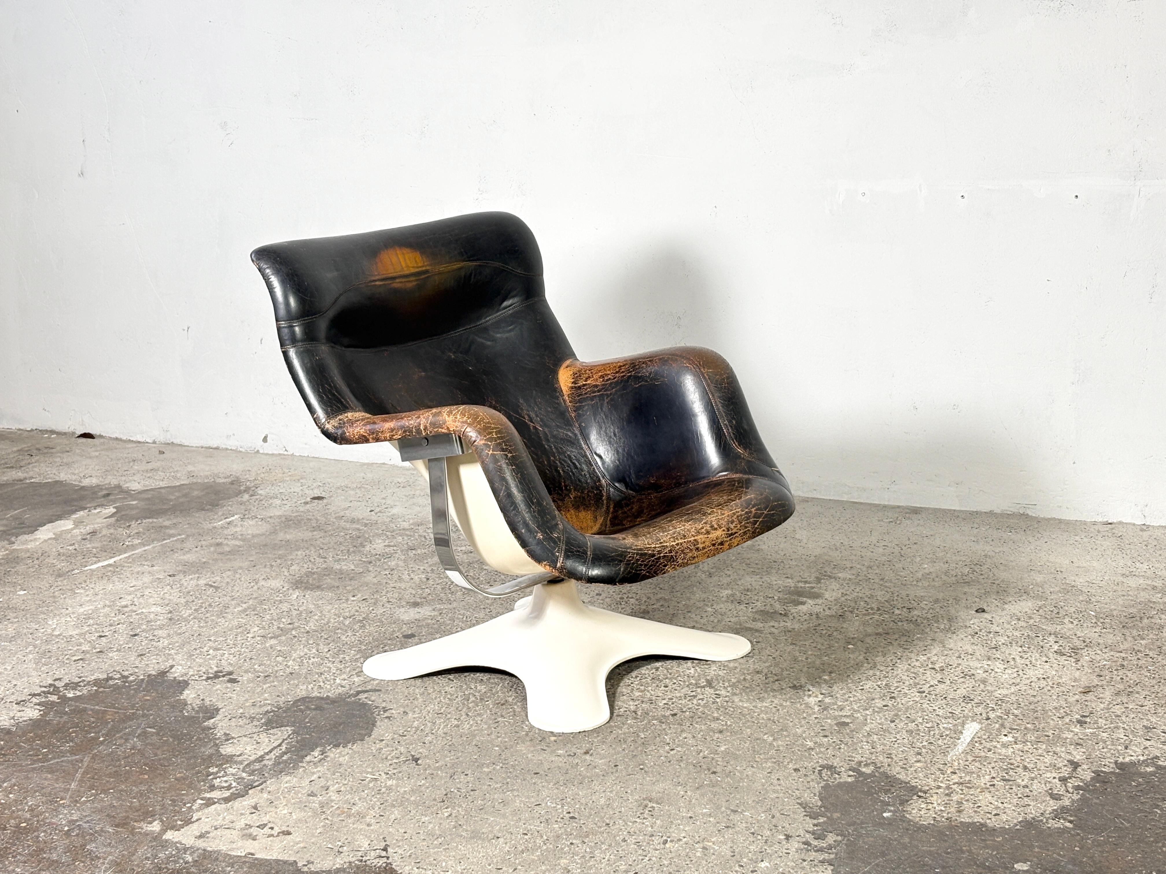Milieu du XXe siècle Haimi Oy Chaise longue Karuselli Designée par Yrjö Kukkapuro en vente