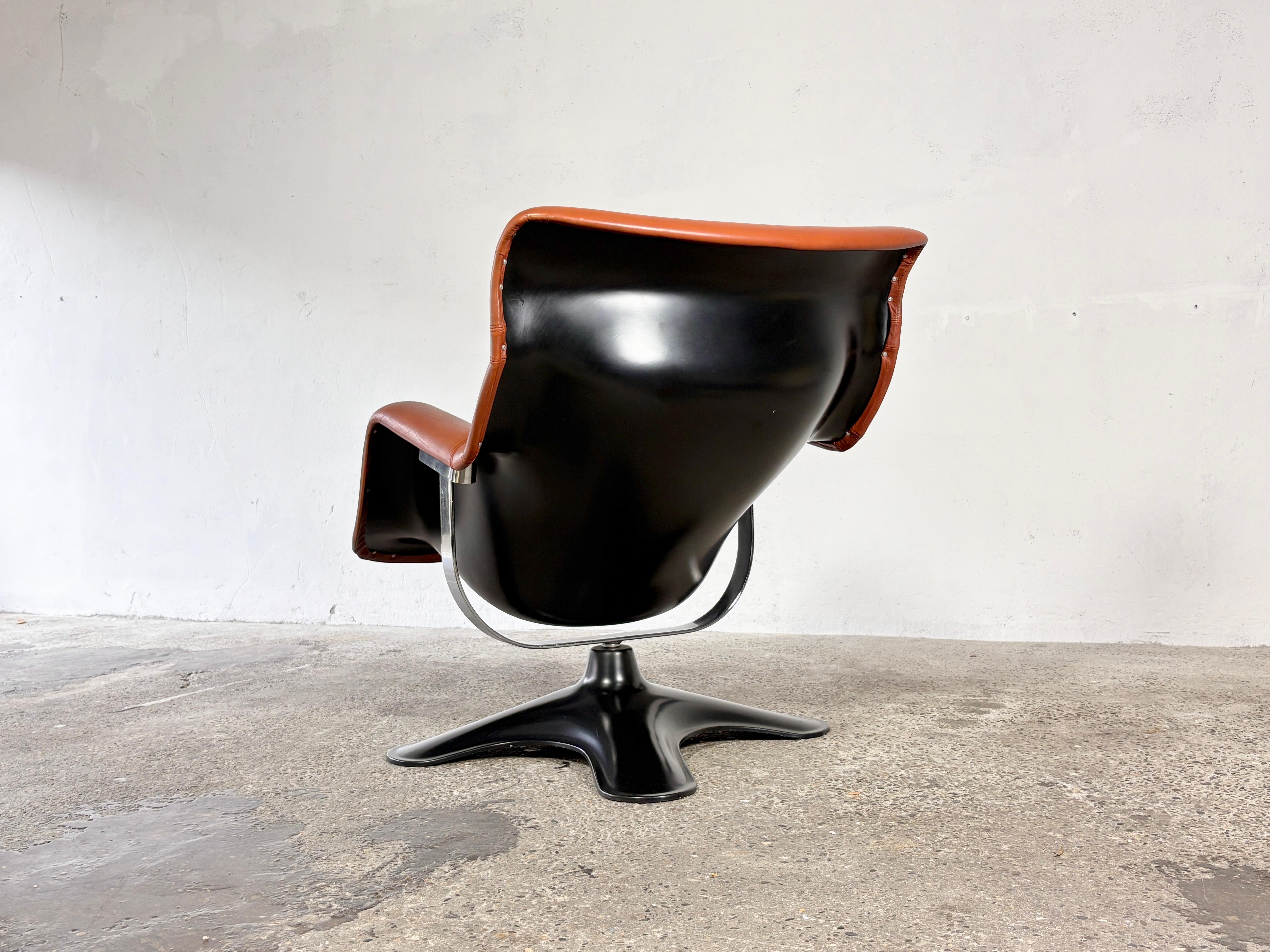 Acier Haimi Oy Chaise longue Karuselli Designée par Yrjö Kukkapuro en vente