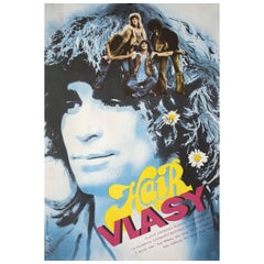 'Hair' 1980 Czech A3 Film Poster