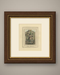 Hair Brooms, Shoreditch Church, Cries of London, 1804