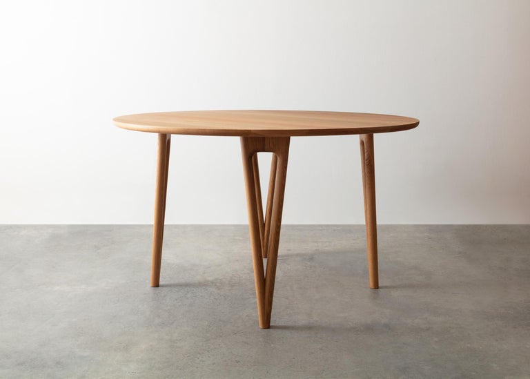 Hairpin Dining Table, Solid Wood, Made to Measure Shapes and Size