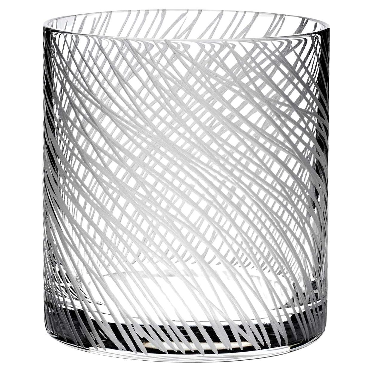 Juego de 6 vasos esmerilados para grabar de Mario Cioni