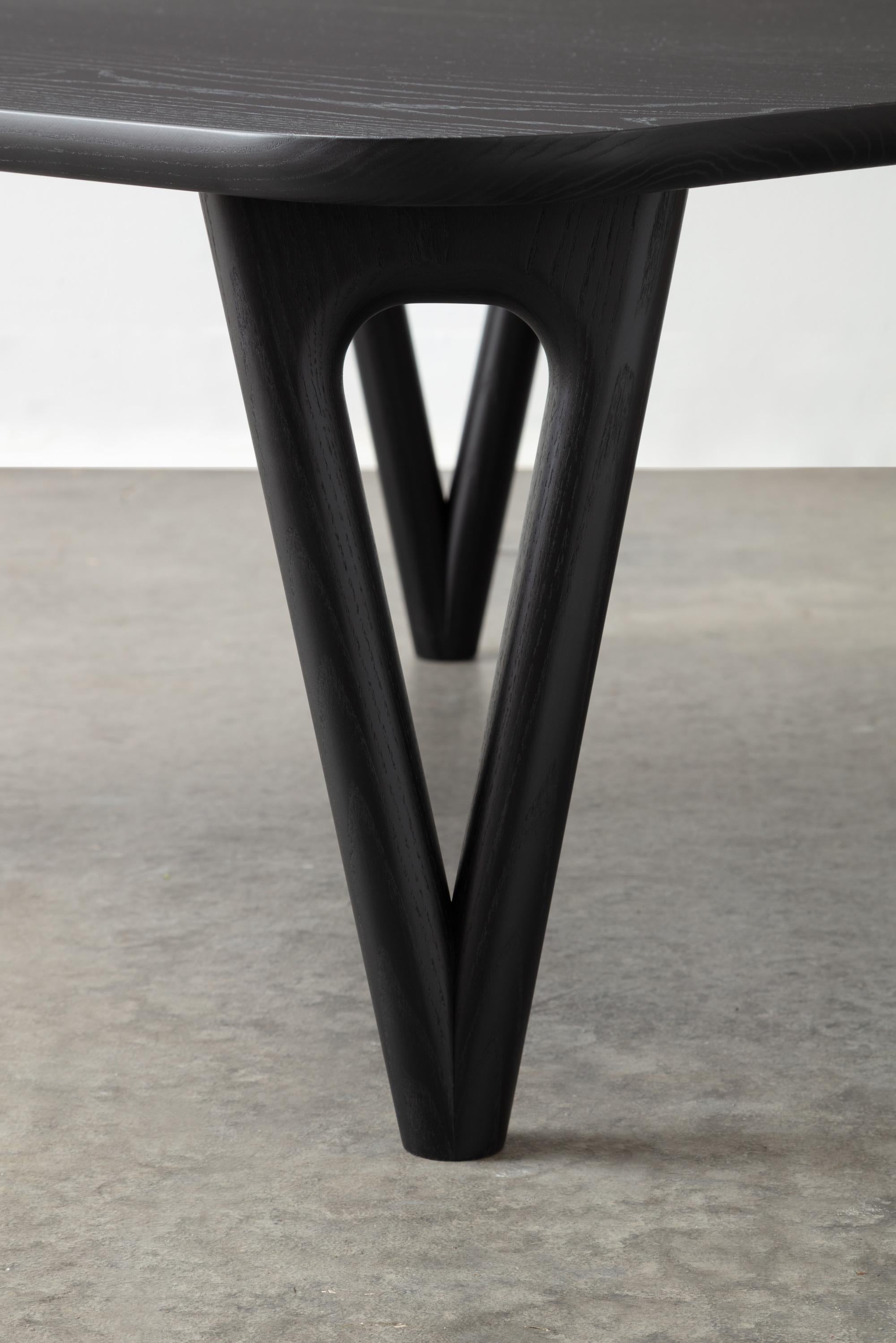 Hairpin Coffee Table Special Edition Square or Made to Measure Shapes and Sizes In New Condition For Sale In Brooklyn, NY