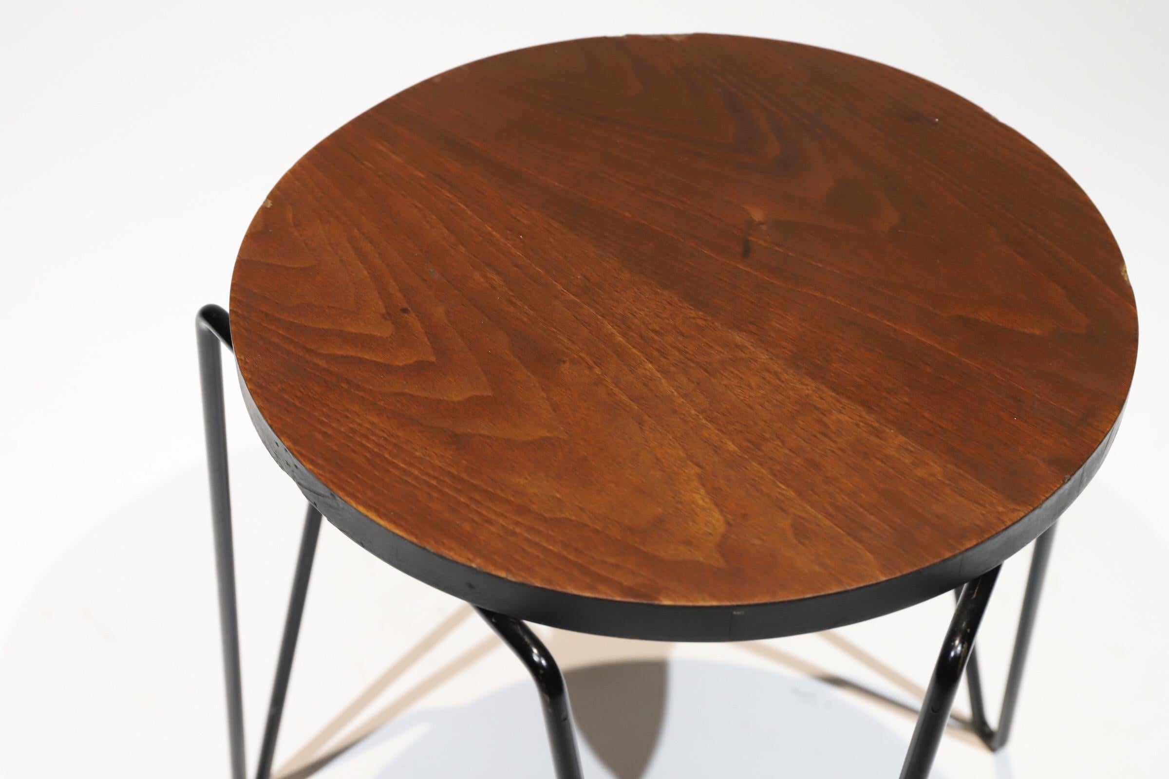 American Hairpin Side Table by Florence Knoll