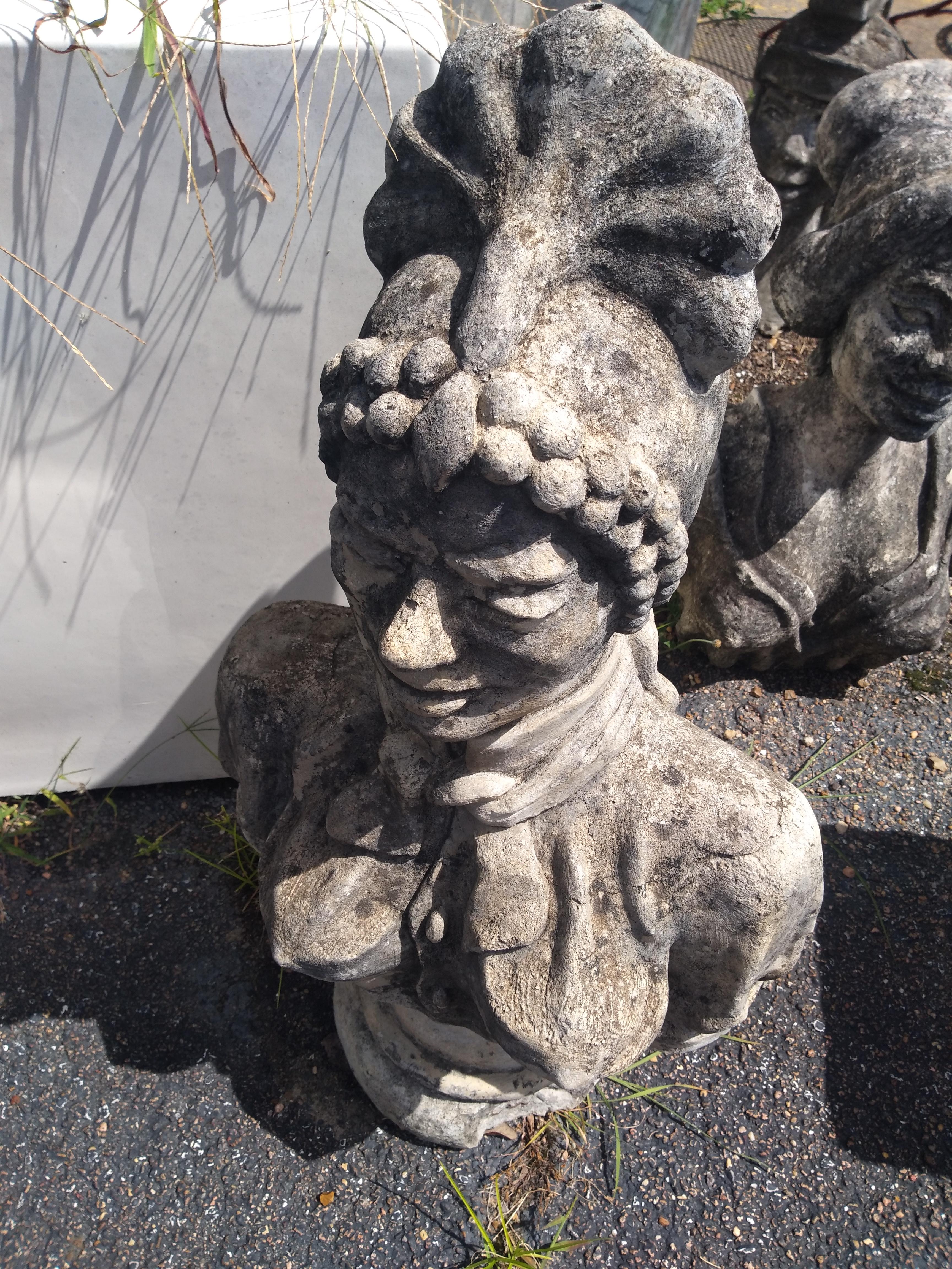 Haitianische Gartenskulptur (Gegossen) im Angebot