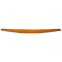 Haitian Modern Wooden Console Bowl by Pantalcraft