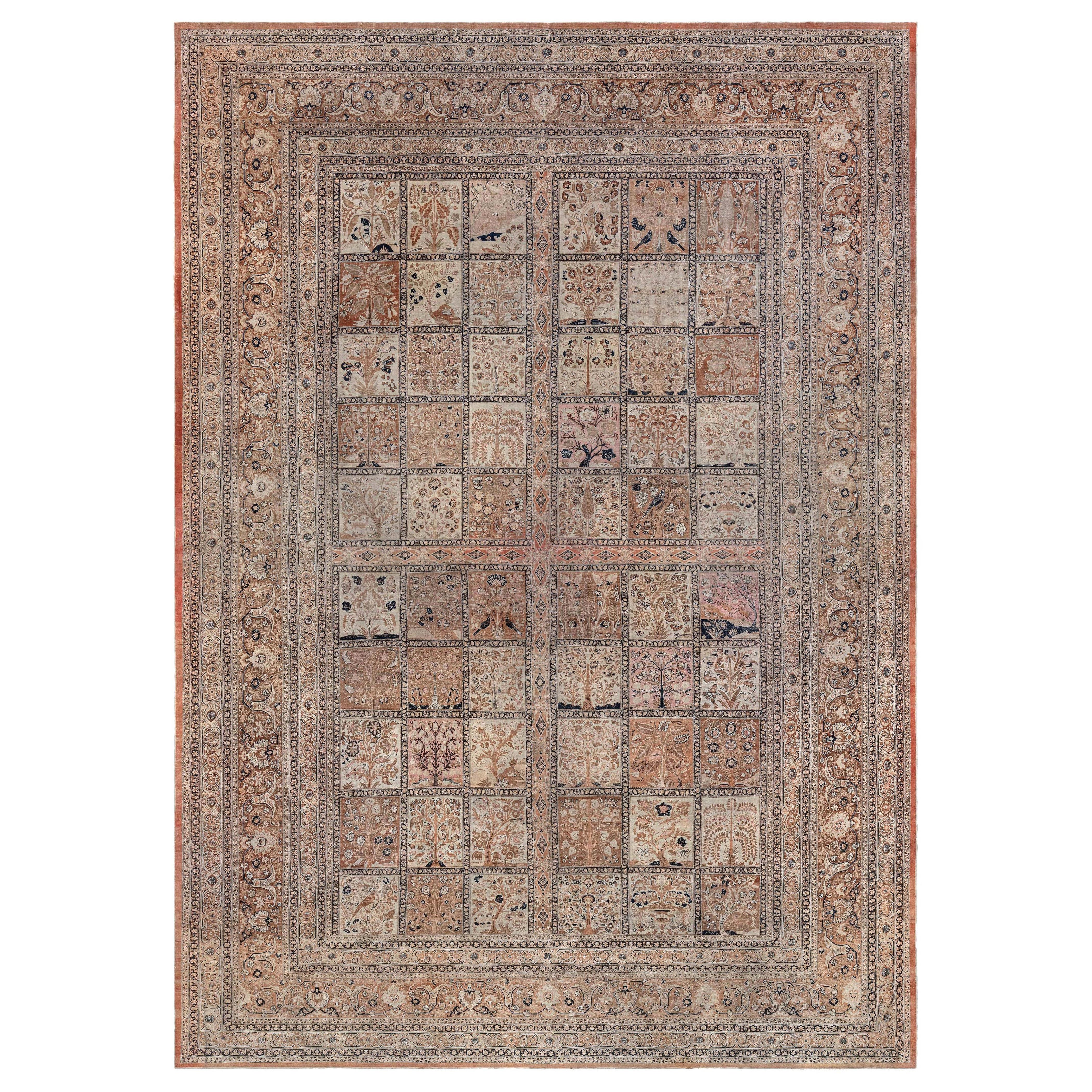 Tapis Haji Jalili Tabriz Doris Leslie Blau en vente