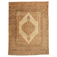 Late 19th Century Haji Khalili Persian Tabriz Carpet with Modern Style