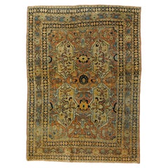 Antique Haji Jalili Tabriz Rug 4'3'' x 5'7''