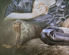 HAJIME SORAYAMA, JAPAN, geb. 1947,EROTIC FEMALE, SIGNED &NUMBERED