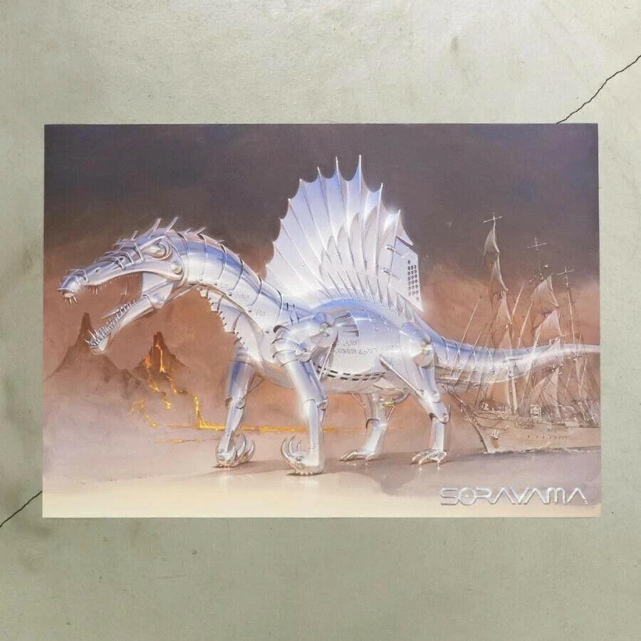 Ensemble complet de 5 affiches Robot Dinosaur en vente 1