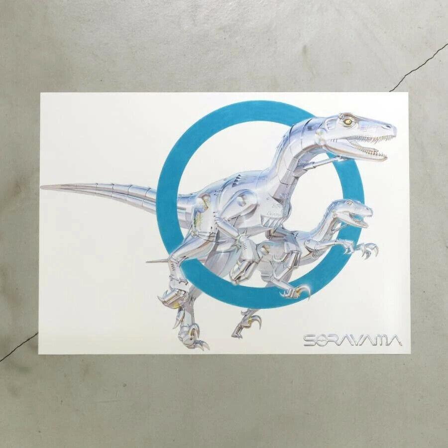 Jurassic World Complete 5 Poster Set Robot Dinosaur Set For Sale 1