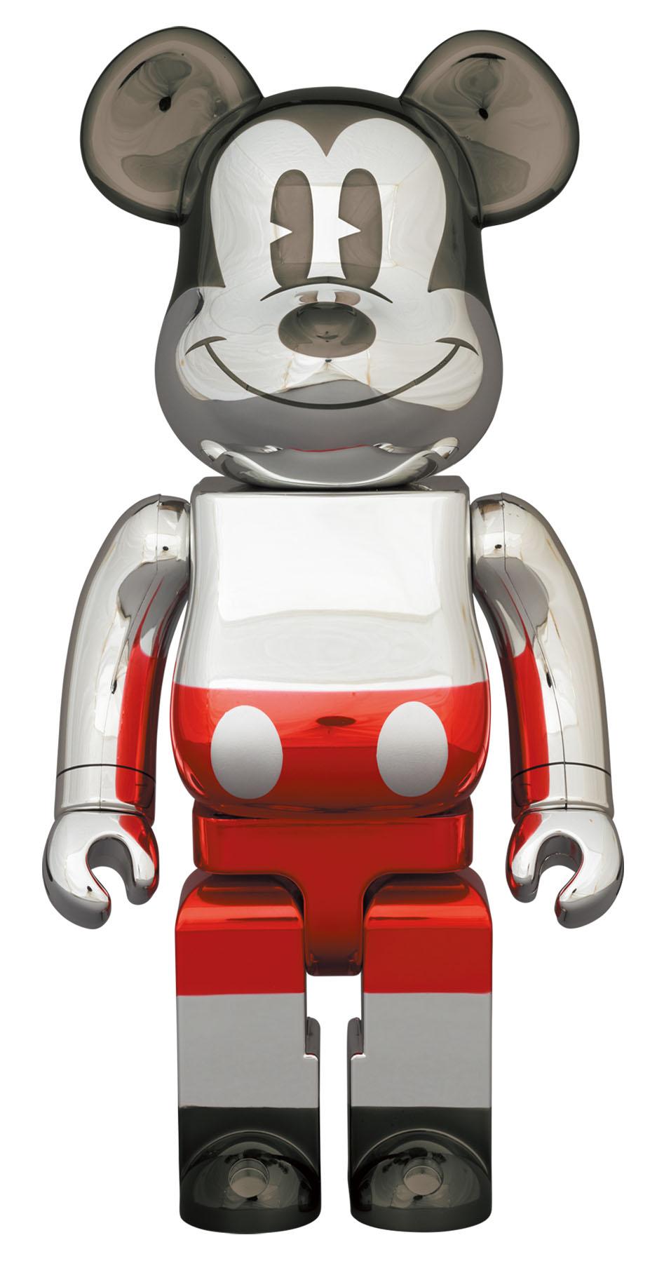 Sorayama Future Mickey 400% Bearbrick (Soryama BE@RBRICK) - Sculpture by  Hajime Sorayama