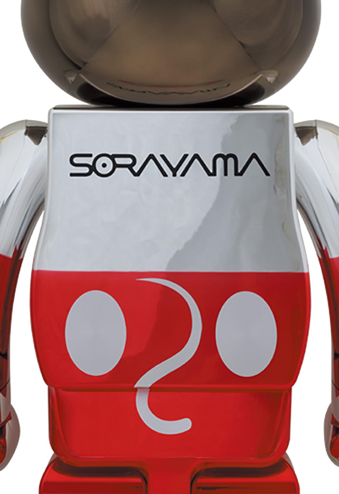 Sorayama Future Mickey 400% Bearbrick (Soryama BE@RBRICK) - Pop Art Sculpture by  Hajime Sorayama