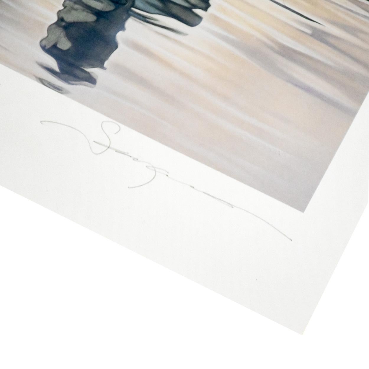 Untitled LED 24 (Femme avec tatouage de serpent) en vente 2