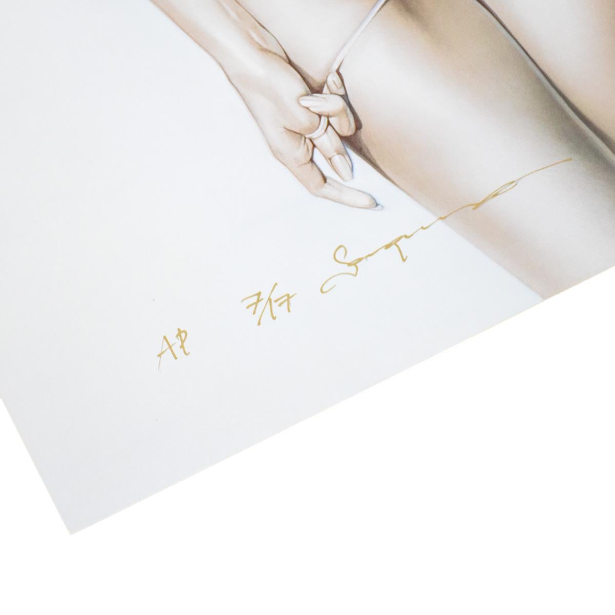 Sans titre LED 42 (Femme nue à l'épreuve de l'artiste) en vente 1